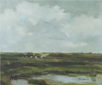 Landscape - René Marie Dujardin