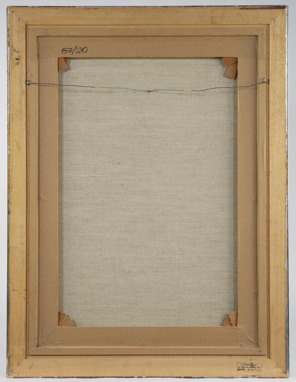 Artwork by Renaat Bosschaert, Composition, Made of oil on canvas