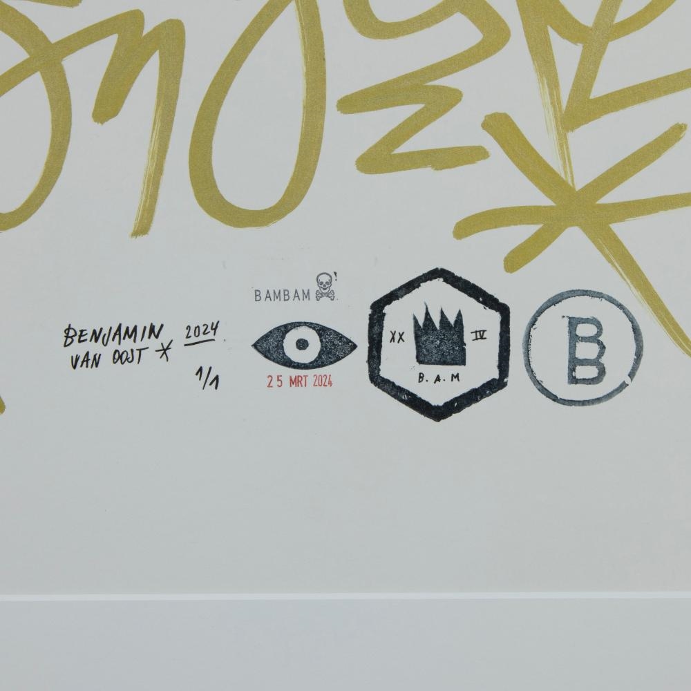 Artwork by Benjamin van Oost, Untitled, Made of ink on paper