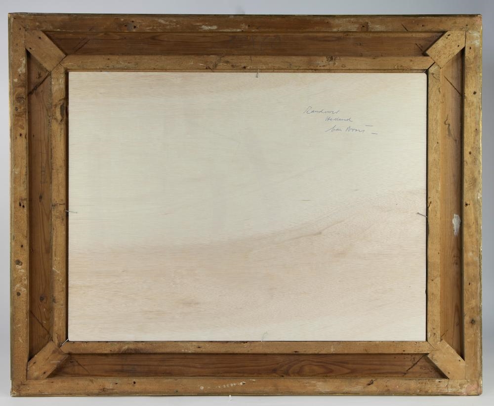 Artwork by Arie C. Van Noort, Animated beach view, Made of oil on panel