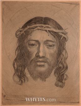 Title : THE SAINT VERONICA OR THE HOLY HANDKERCHIEF - Claude Mellan