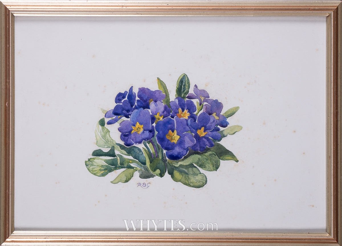 Rose Brigid Ganly | Title : PRIMROSE Frame dimensions : 10 | MutualArt