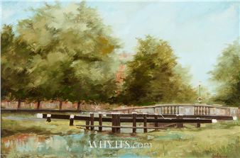 DUBLIN Frame dimensions : 21.75 by 28in. (55.2 by 71.1cm) - Leo Earley