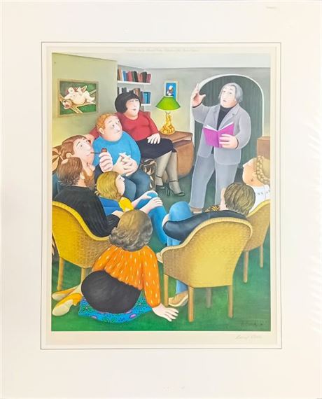 Beryl Cook | Poetry Reading | MutualArt