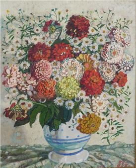 Bouquet de fleurs - Henry-Claudius Forestier