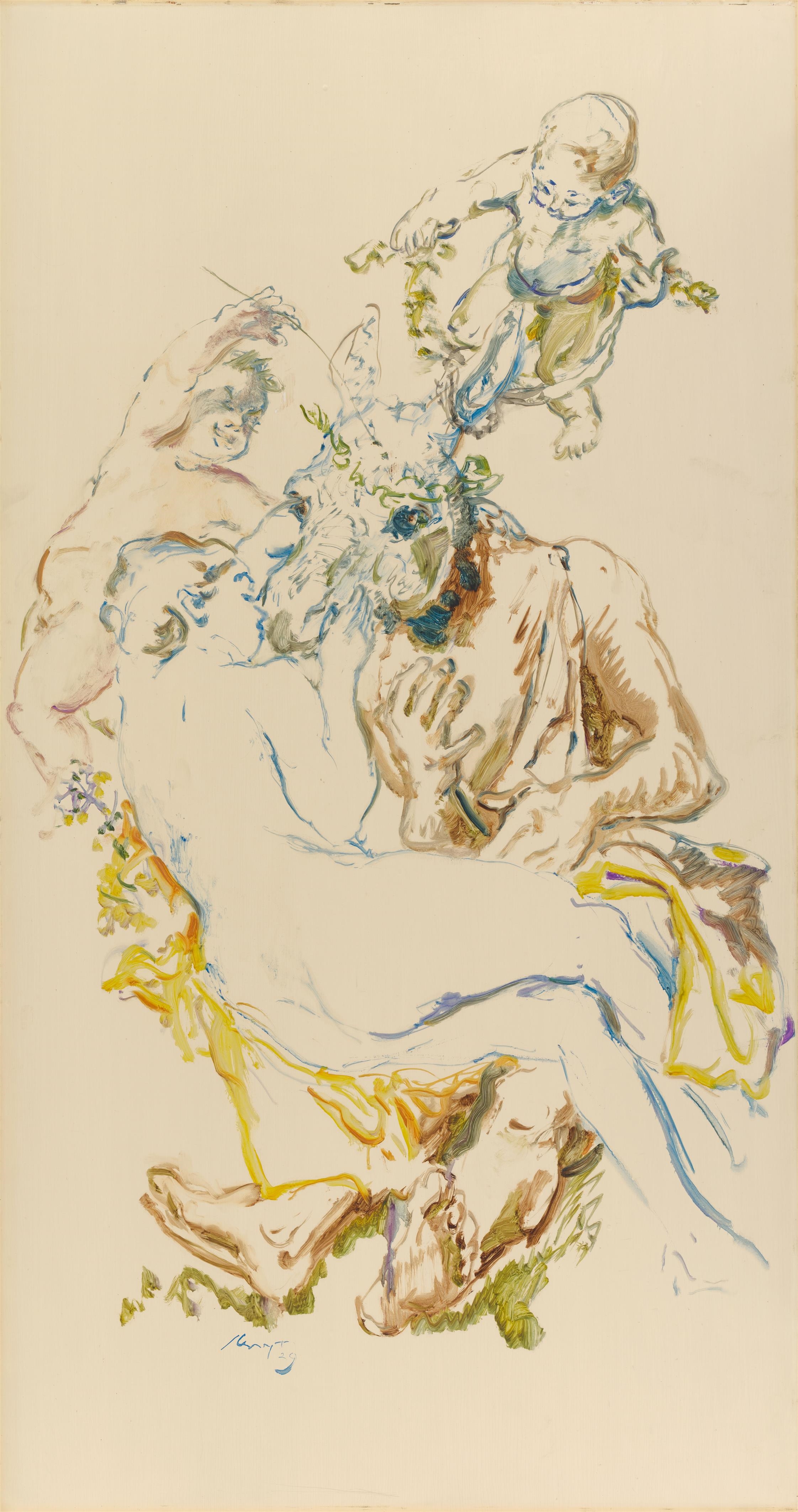 Max Slevogt | Titania and Zettel. Scene from Shakespeare's ‘A Midsummer ...