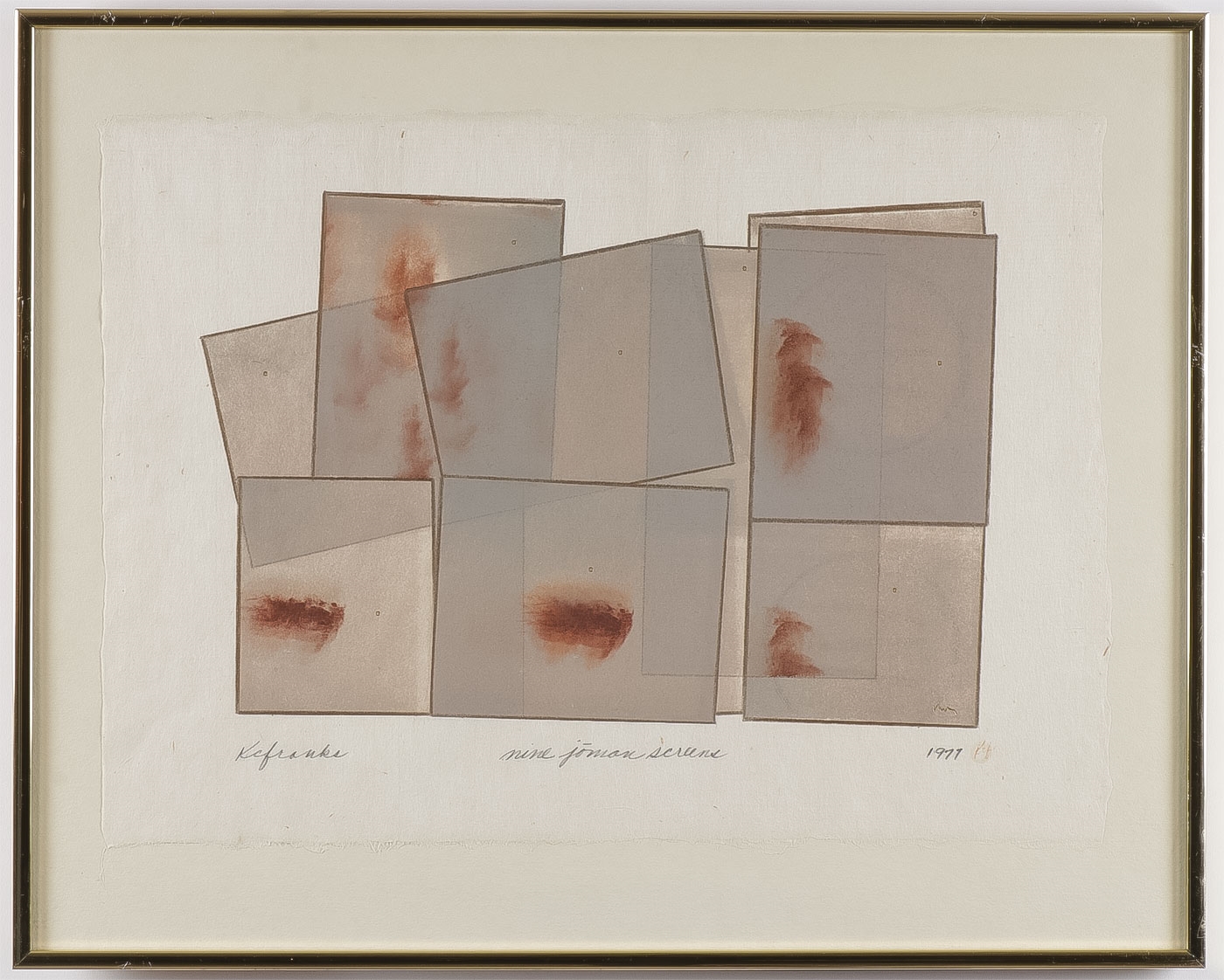 Kenneth Clark Franks | JoMan Treaty & Nine JoMan Screens (1976) | MutualArt