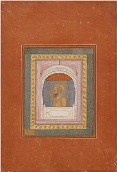 An album leaf - Indian School, 19th Century