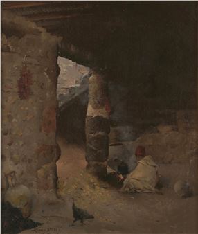 Le foyer - Gustave Nicolas Pinel