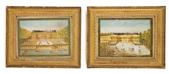 Two views of the Château de Choisy - Thomas Compigné