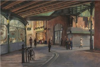 Michael Alford: The Life of the City - Panter & Hall Gallery, Cecil Court