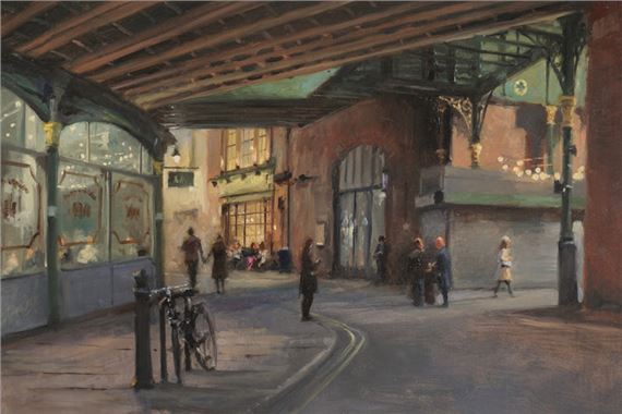 Michael Alford: The Life of the City - Panter & Hall Gallery, Cecil Court