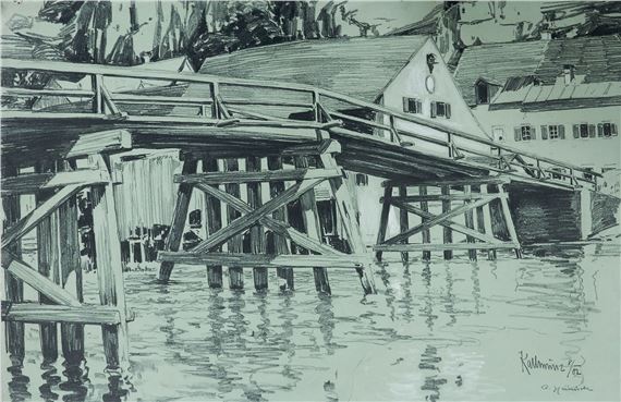 Kallmünz (Brücke über die Naab) - Alois Hänisch