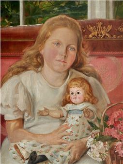 Friederike Wieland, geborene Dernburg, als Kind - Max Seliger