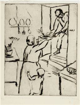 Hungernde speisen - Trauernde - Carla Pohle