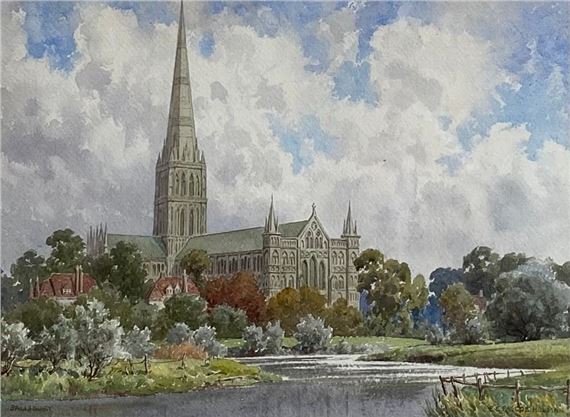 Salisbury by Edwin Charles Pascoe Holman, 20th century