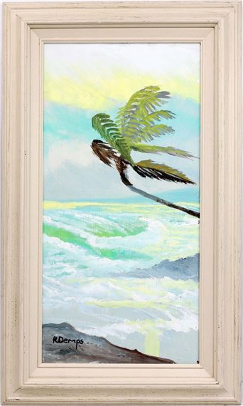 Rodney Demps | Florida Highwaymen Leaning Palm | MutualArt