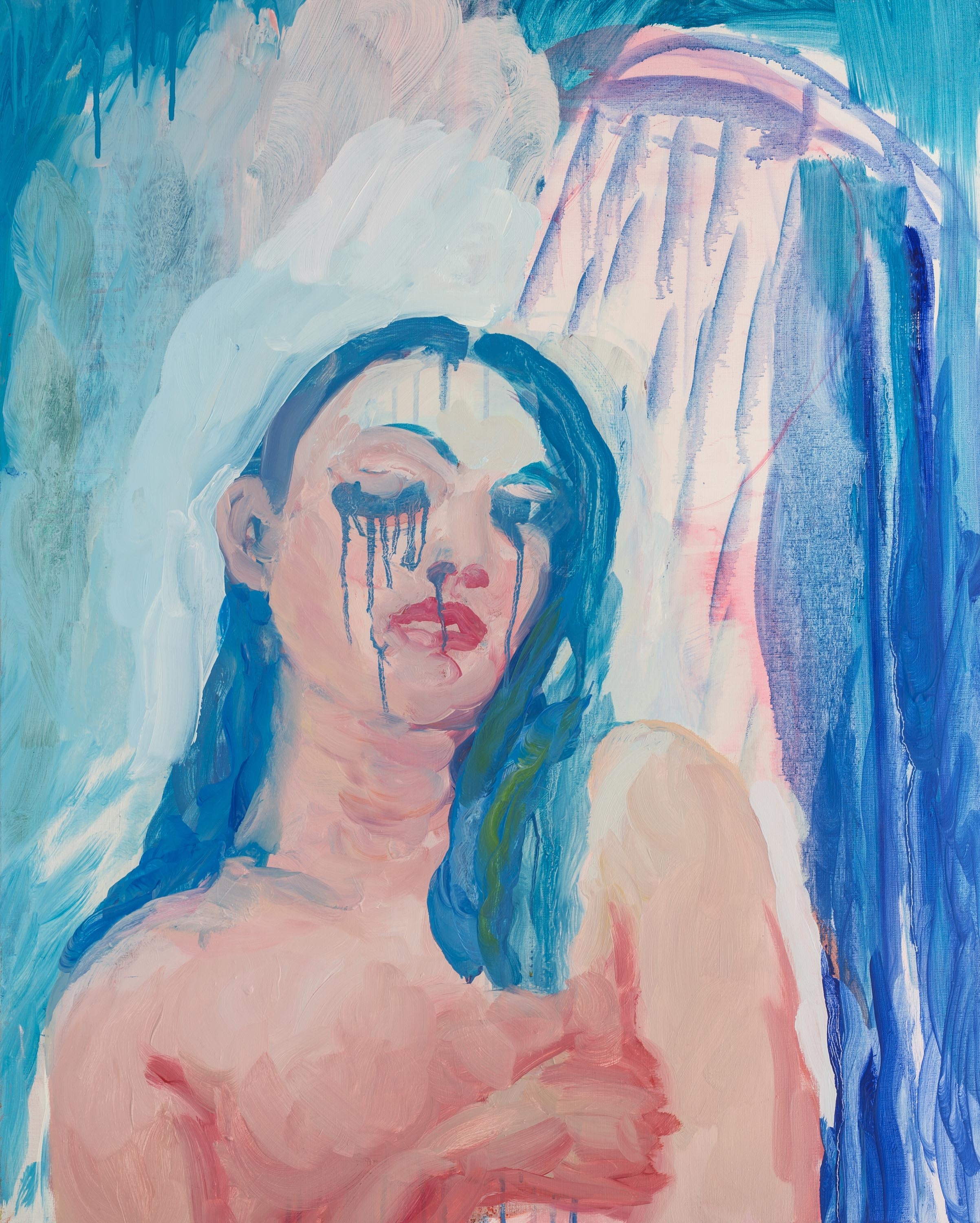 Artwork by Katarzyna Swinarska, Sopranistka, Made of Oil on canvas