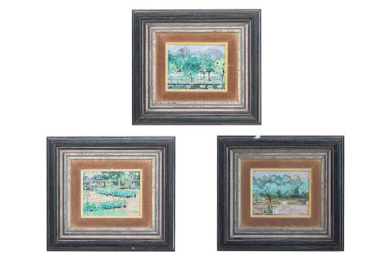 THREE LANDSCAPES - Xu Jiachang