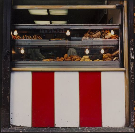 Red and white restaurant by Zoe Leonard, 1999 - 2001