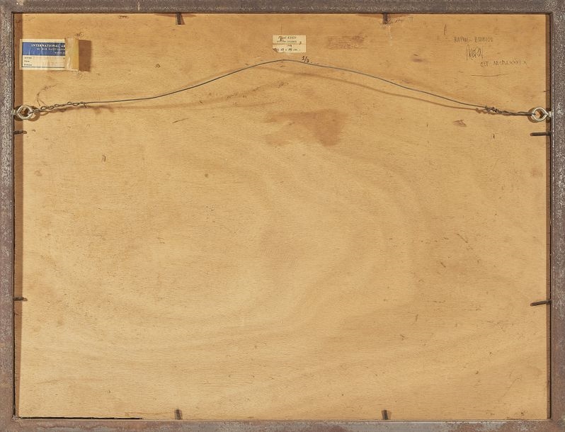 Artwork by Pascal Kern, The workbench, Made of Hand-enhanced photograph