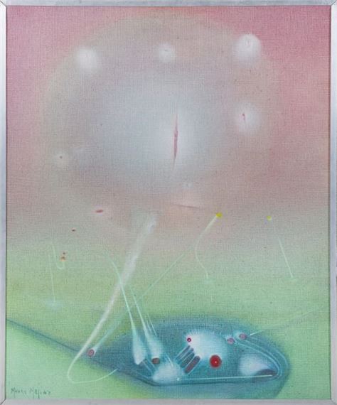 Surrealist composition by Mauro Mejíaz