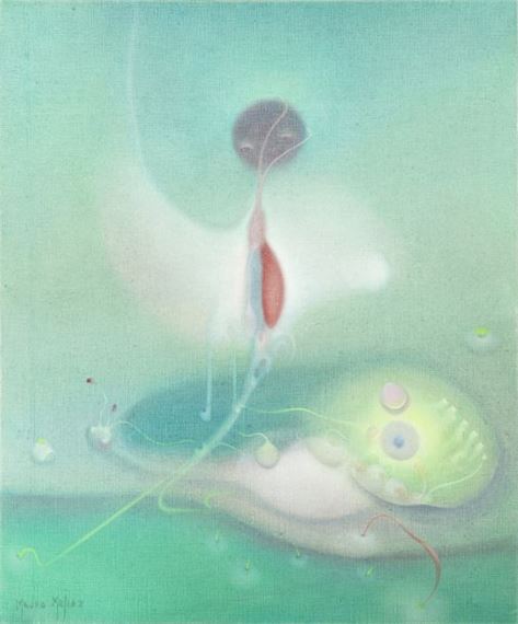 Surrealist composition by Mauro Mejíaz