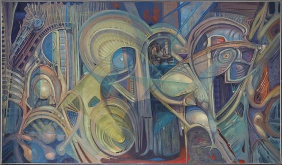 Surrealist composition