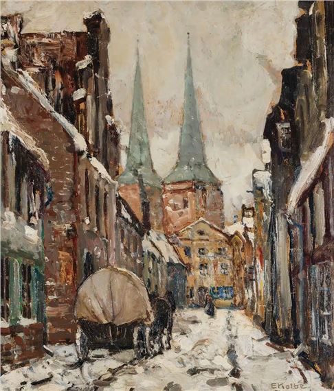 KATEDRA W LUBECE by Ernst Kolbe