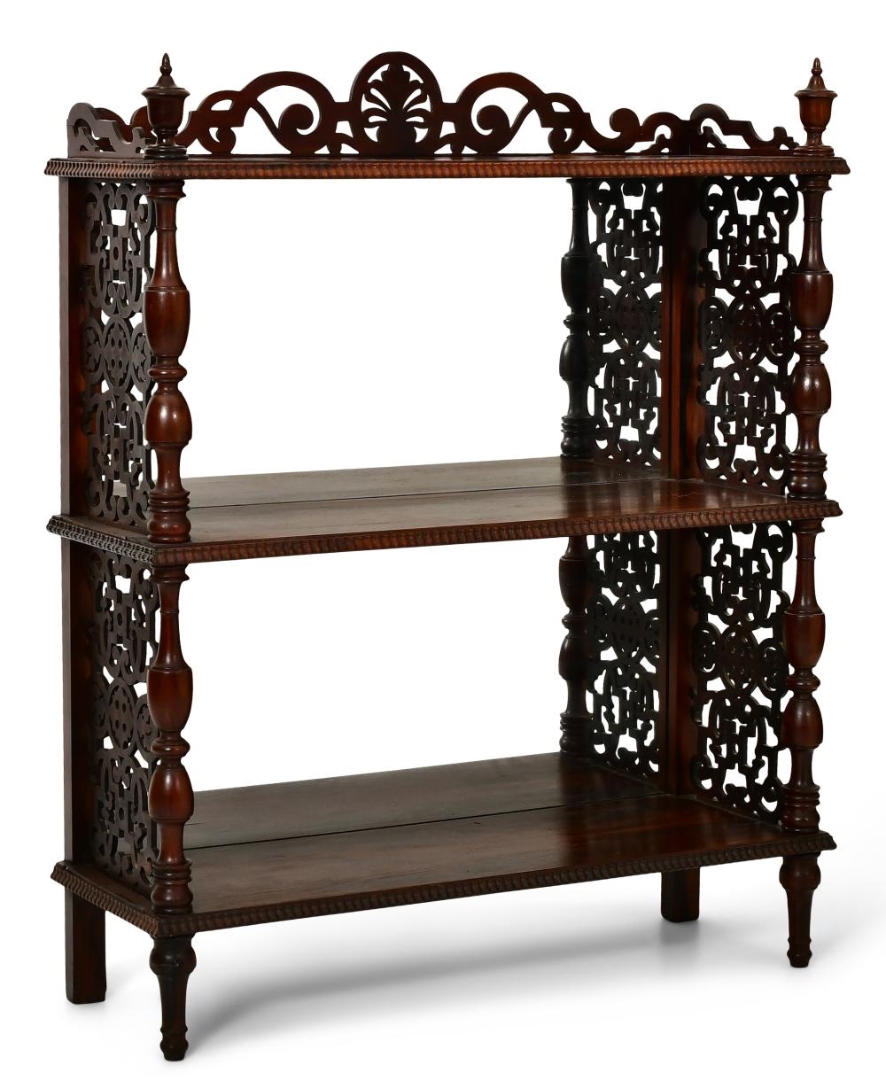 Alexander Roux | Rosewood Bookshelf (Circa 1860s) | MutualArt