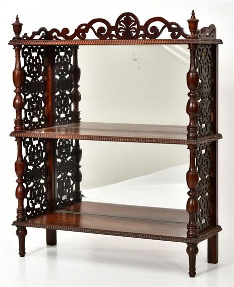 Alexander Roux | Rosewood Bookshelf (Circa 1860s) | MutualArt