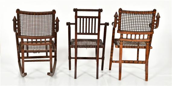 George Hunzinger | Three Aesthetic Movement Chairs (Late 19th Century ...