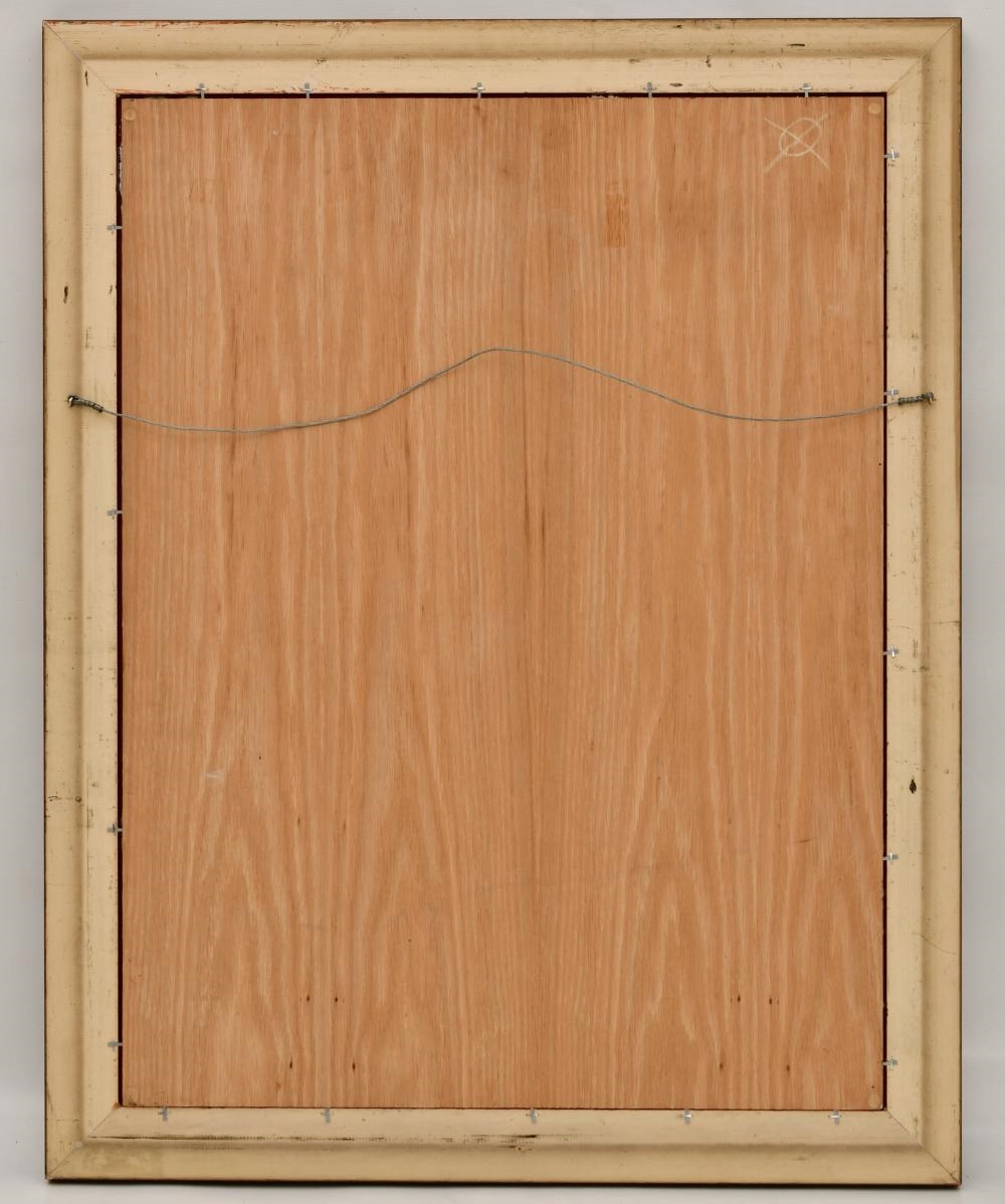 Artwork by Lui Liu, Noh Scene II, Made of oil on panel