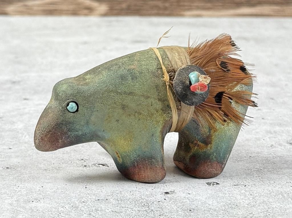 Jeremy Diller | Jeremy Diller Raku Bear | MutualArt