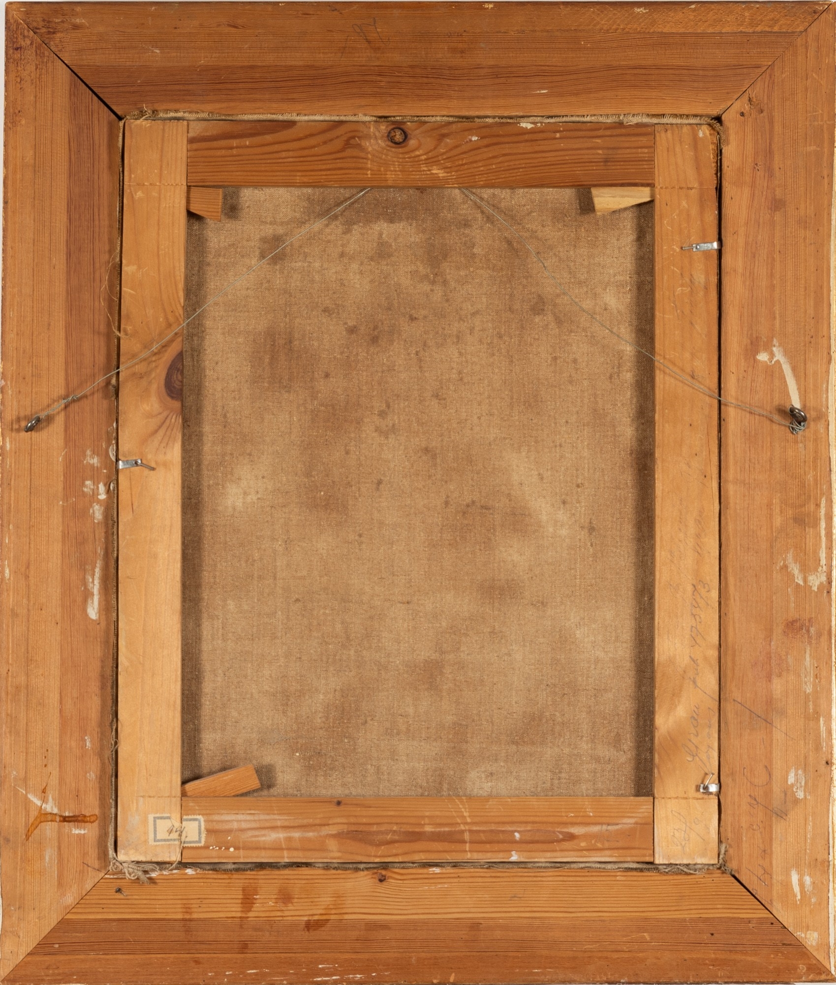 Artwork by Eugen Taube, Landscape, Made of oil