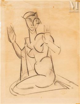 Nu cubiste - Marie Vassilieff