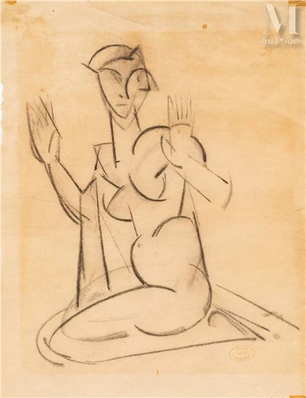 Nu cubiste - Marie Vassilieff