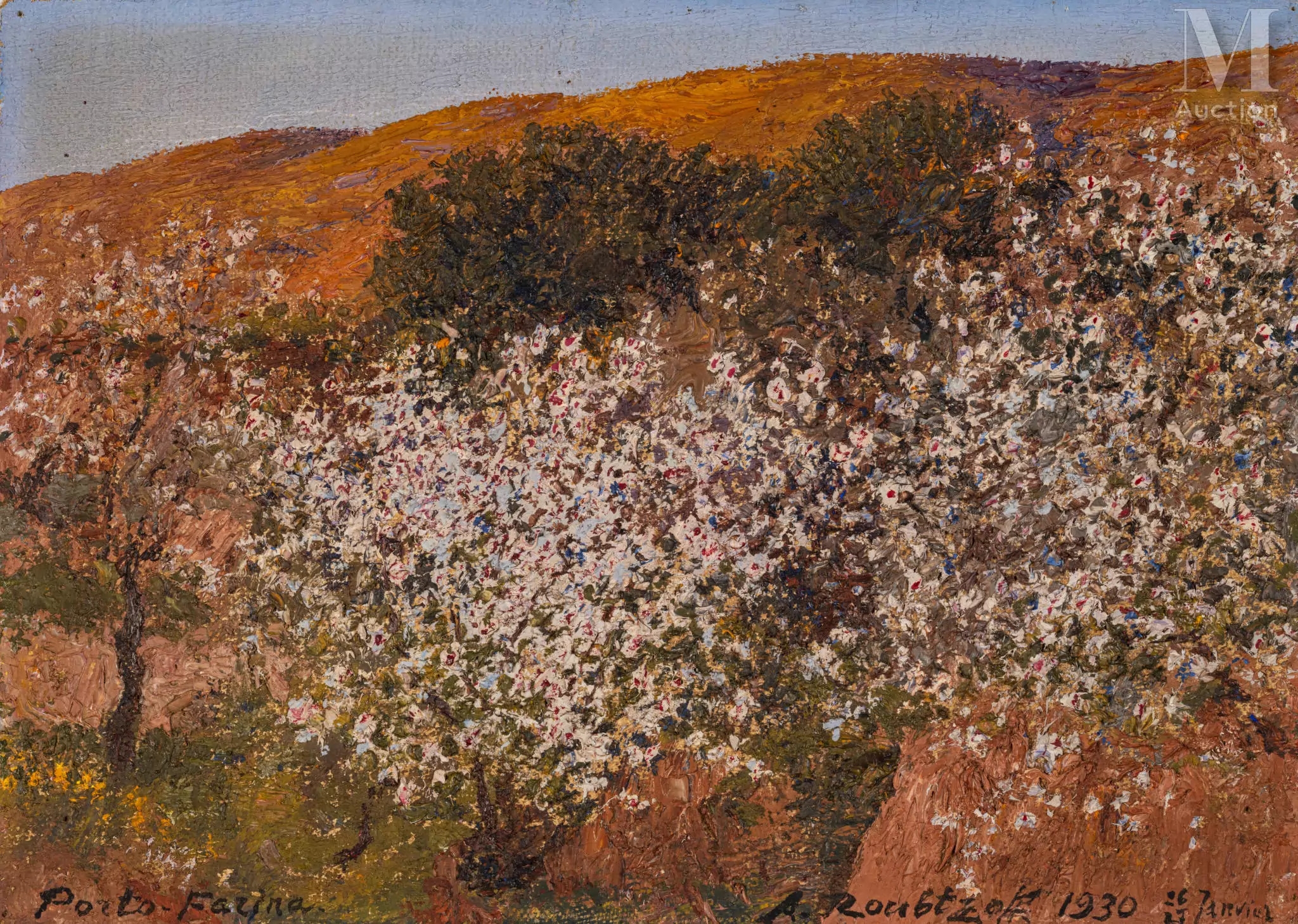 Alexandre Roubtzoff | Porto Farina (1884) | MutualArt