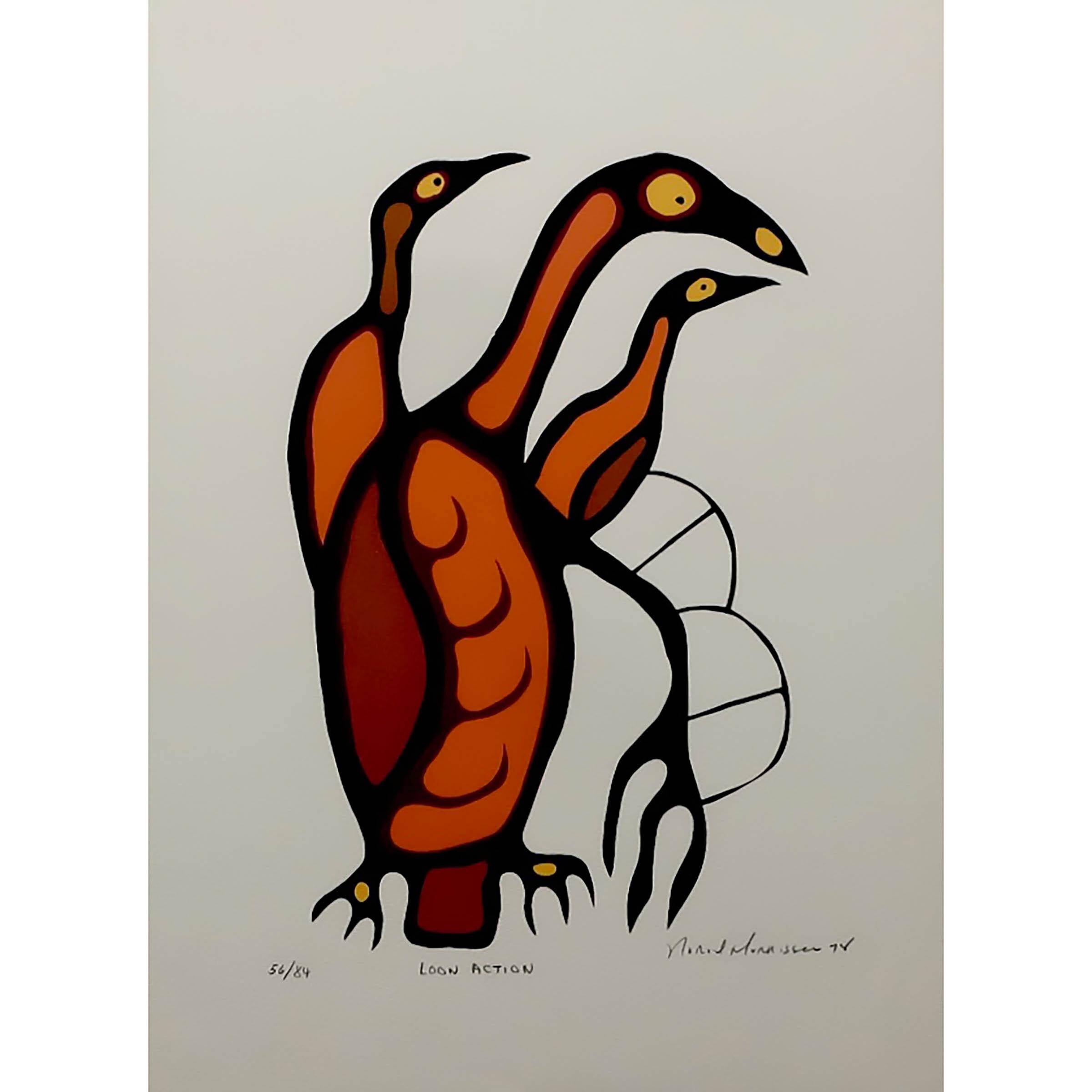 Norval Morrisseau | LOON ACTION (1978) | MutualArt