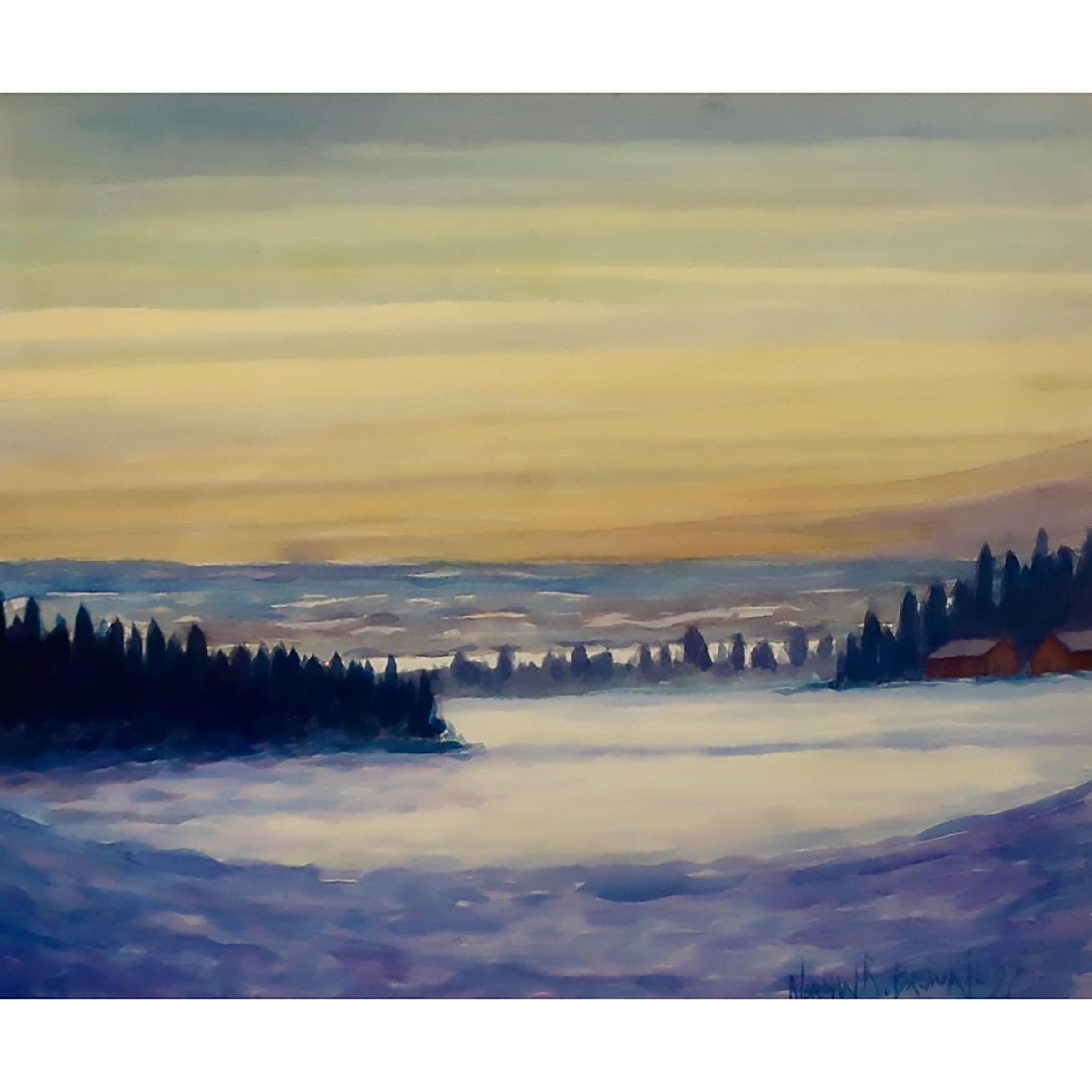 Norman R. Brown | LOOKING EAST OF BROUGHAM, ONT. (1997) | MutualArt