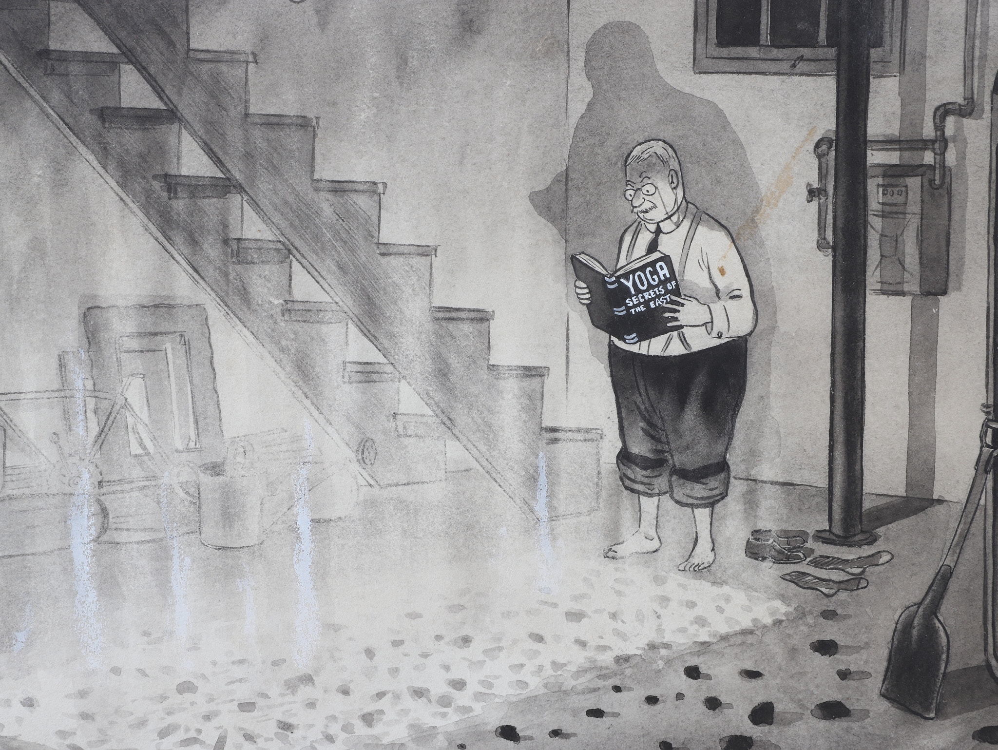 Charles Addams | Charles Addams Original New Yorker Illustration ...