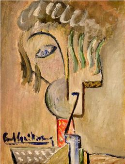 Cubist face - Paul Guillaume