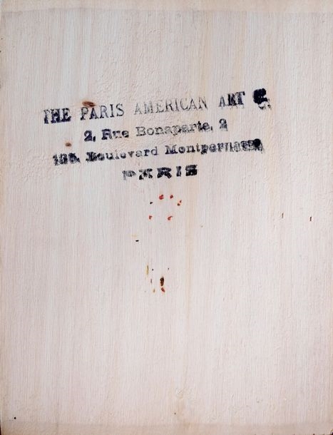 Artwork by Paul Guillaume, Cubist face, Made of Oil on panel