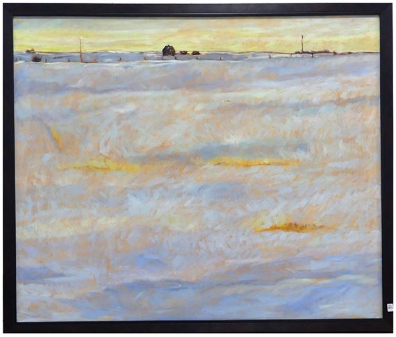 Dusk, Prairie Winter - Robert Francis
