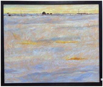 Dusk, Prairie Winter - Robert Francis