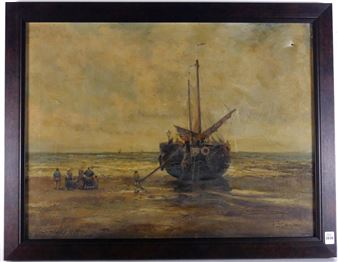 Unloading the Day's Catch - Anton Stockmann