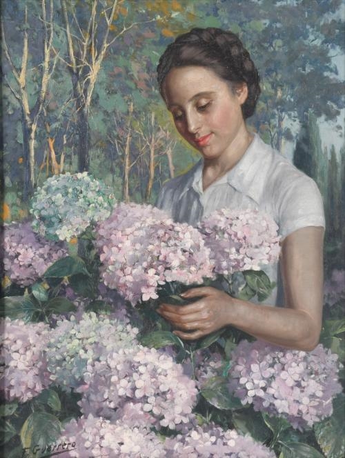 Artwork by Amadeo Freixas Vivó, 'Maternity', Made of Oil on canvas