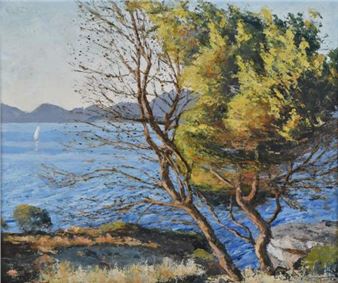 'Pinos en la orilla' - Nicolás Forteza