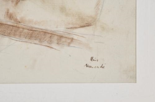 Artwork by Lluís Mercadé, 'Lady's portrait', Made of Mixed media on paper