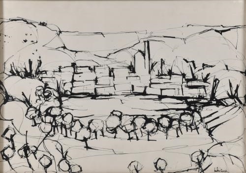 Artwork by Lili(ana), 'Landscape', Made of Ink on paper